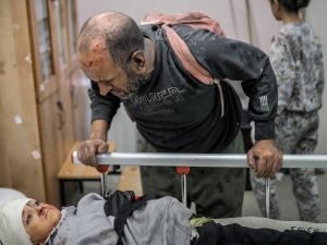 الجيش الاسرائيلي يحول مستشفى الشفاء الى معسكر اعتقال وتحقيق