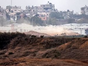 الجيش الاسرائيلي يدمر قسم القلب بمجمع الشفاء الطبي في غزة