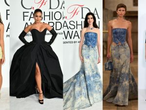 أناقة النجمات خاطفة في حفل CFDA Fashion 2023 وآن هاثاواي بفستان دينيم
