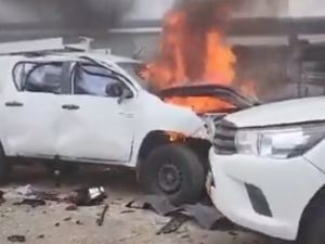 اصابة 6 اسرائيليين بقصف صاروخي من لبنان