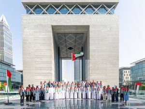 Dubai International Financial Centre DIFC honours the nation on the 11th UAE Flag Day