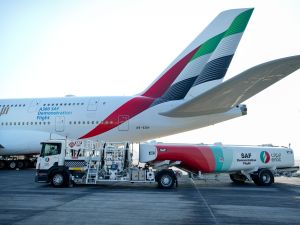 Emirates world’s first airline to operate A380 demonstration flight with 100% Sustainable Aviation Fuel