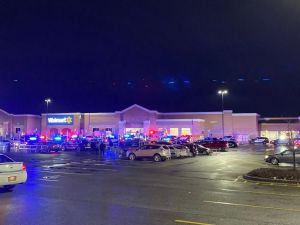 Four transported to hospital following shooting at Ohio Walmart. (Sociat USA/ Twitter)