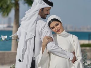 حنين الصيفي مع زوجها 