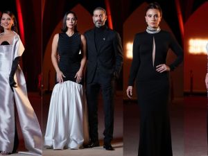 إطلالات النجمات في افتتاح مهرجان الجونة كلاسيكية بالأبيض والأسود إليكي أجملها
