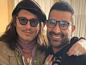 جوني ديب وأحمد سعد