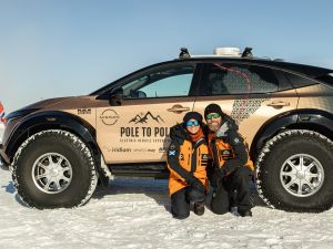 Pole to Pole electric vehicle expedition reaches the South Pole