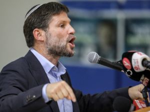 وزير المالية الإسرائيلي، بتسلئيل سموتريتش