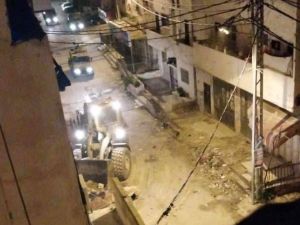 جرافات وآليات الاحتلال الإسرائيلية تقتحم مخيم بلاطة شرقي نابلس - (وفا)