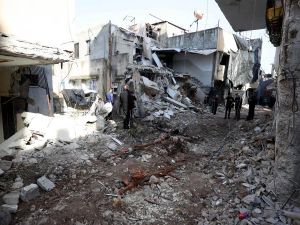 آثار الدمار في مناطق شمال غزة بعد قصف الاحتلال الإسرائيلي العنيف