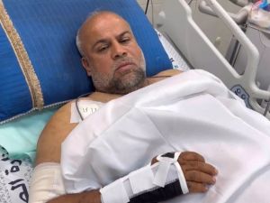 وصول وائل الدحدوح إلى الأراضي المصرية عبر معبر رفح