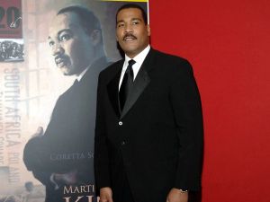Martin Luther King Jr.'s youngest son, Dexter Scott King, dies of cancer. (X)