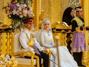 زفاف الأمير عبد المتين والأميرة آنيشا