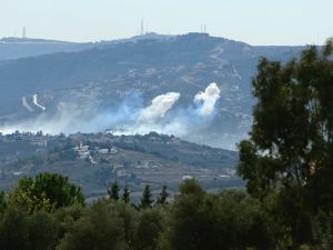 قصف مدفعي اسرائيلي يستهدف المناطق الحدودية في الجانب اللبناني