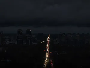 Blackout in the Ukrainian capital Kyiv