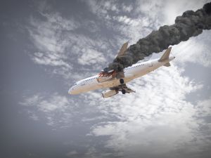 Airplane crash