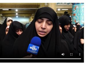 زينب قالت : نرى عون الله ونصره في مواجهة أمريكا والكيان الصهيوني في محور المقاومة”.