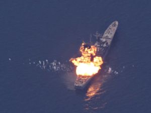 Environmental catastrophe as Houthis target ship carrying hazardous materials