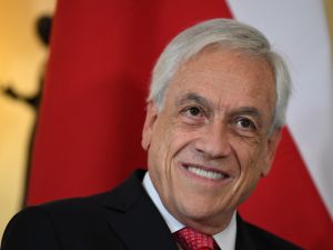 Former Chilean President Sebastian Pinera has died in a helicopter crash in Chile, his office says. (Daniel Leal/ AFP)