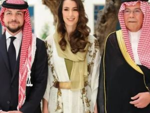 Princes Rajwa, Prince Hussain,   Mr. Khalid Al Saif