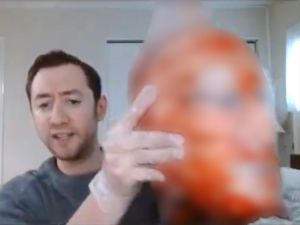 Justin Mohn gets arrested and charged with murder after beheading father and posting video on YouTube. (X)