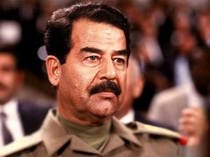 الرئيس العراقي الراحل صدام حسين