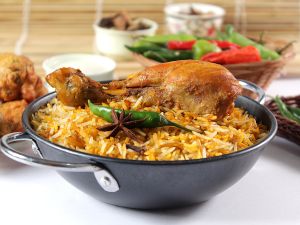 Biryani meal
