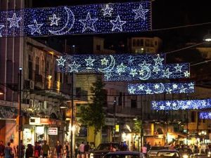 شوارع عمان تتزين بزينة رمضان - ارشيف