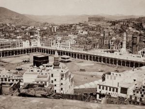 صورة قديمة لمكة المكرمة 