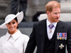 Prince Harry and Meghan Markle’s Royal website bios update: removed! (TOBY MELVILLE / POOL / AFP)