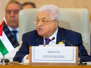 Palestinian president Mahmud Abbas