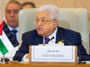 Palestinian president Mahmud Abbas