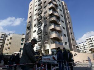 Israel accused of killing dozens after launching deadly strikes on Syria. (Louai Beshara/ AFP)