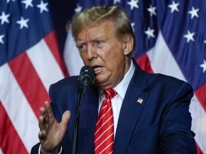 Donald Trump wants New York hush money trial delayed until Supreme Court rules on immunity claims. (Elijah Nouvelage/ AFP)