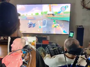 Video: First person with Elon Musk’s brain chip playing Mario Kart with his mind