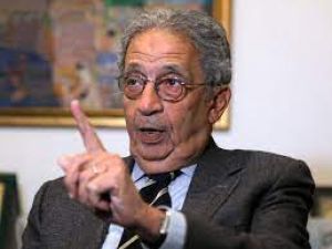 الأمين العام السابق لجامعة الدول العربية، عمرو موسى