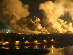 Kyiv or Baghdad?: video of massive bombs, fire go viral