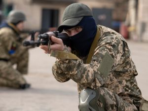 Ukrainian fighters caught wearing ISIS patches after Moscow attack