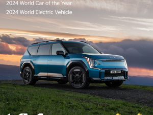 Kia EV9 secures double win at the 2024 World Car Awards