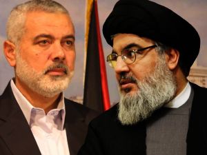 حسن نصر الله واسماعيل هنية