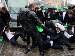 مظاهرات الحريديم