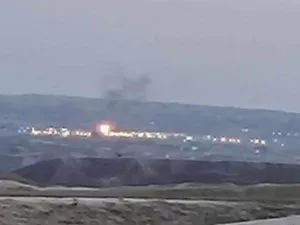 صورة هجوم على حقل كورمور للغاز في كردستان العراق