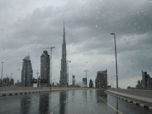 أمطار غزيرة في الإمارات
