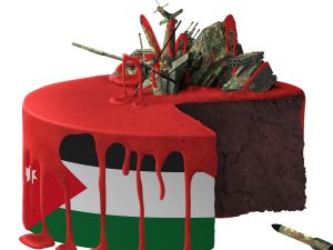 كيكة علم الأردن