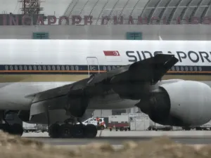 Boeing faces yet another scandal as engine cover falls off during takeoff