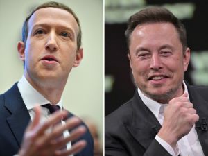 Elon Musk and Mark Zuckerberg 