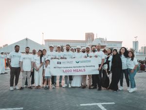 ريف ترست توزيع أكثر من 1000 وجبة بالتعاون مع جمعية الشارقة الخيرية