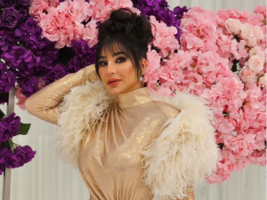 فستان لجين عمران سعره أكثر من 80 الف دولار وحقيبة بربع مليون دولار أميريكي