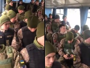 Ukrainian child soldiers