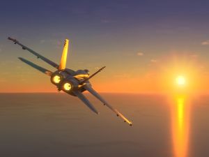 fighter jet